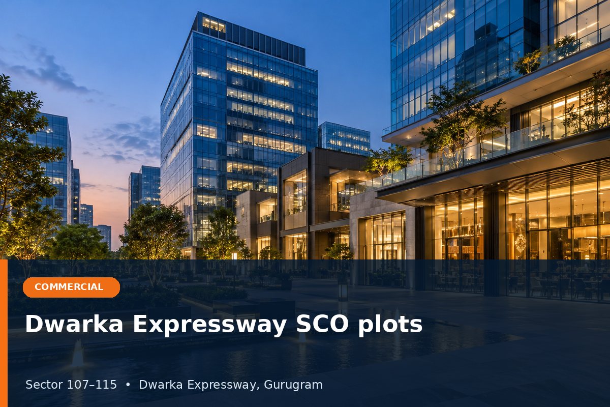 Dwarka Expressway SCO plots